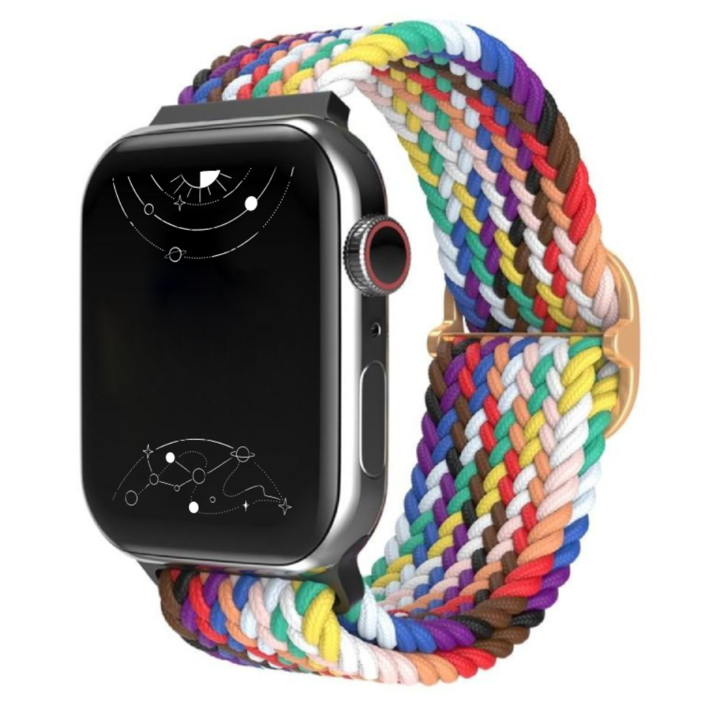 Ergo Breathable Nylon Braided Loop Band For Apple Watch 1-11, SE/2