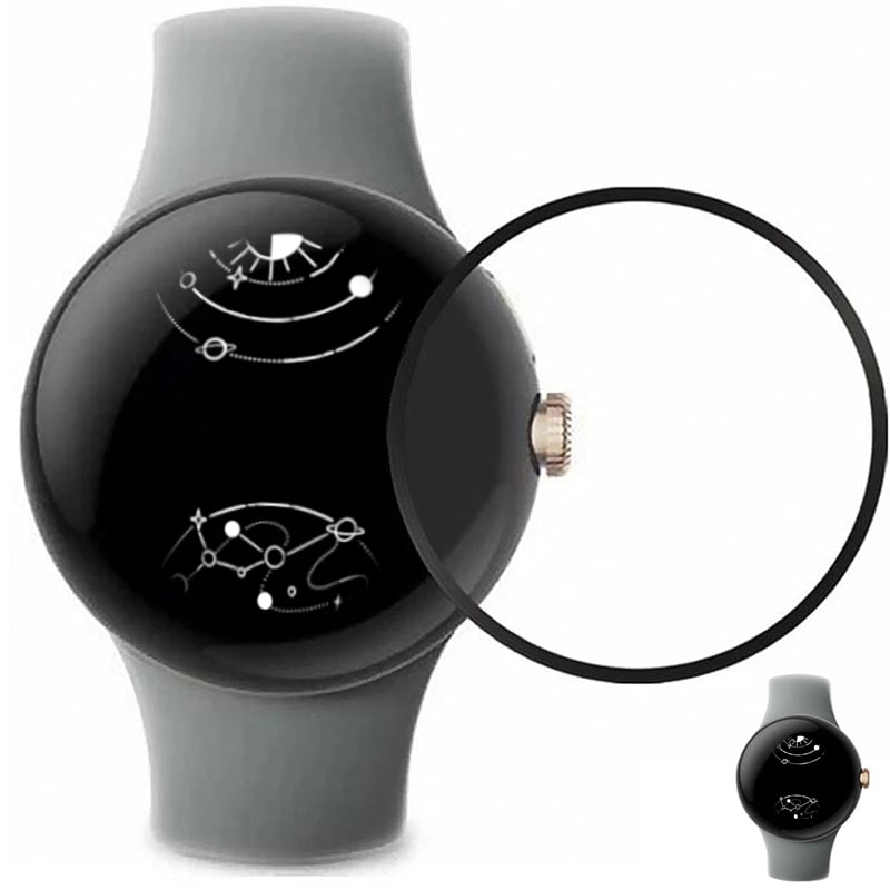Alere 3D Curved Screen Protector For Google Pixel Watch, Anti