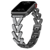Polleo Diamond Bedazzled Luxury Steel Band - Astra Straps