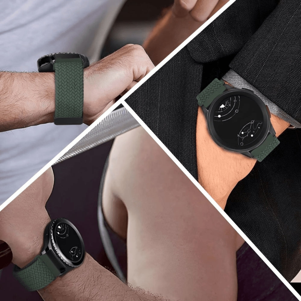 Pollere Braided Nylon Galaxy Loop Band - Astra Straps