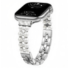 Venusta Stainless Steel Pearl Band