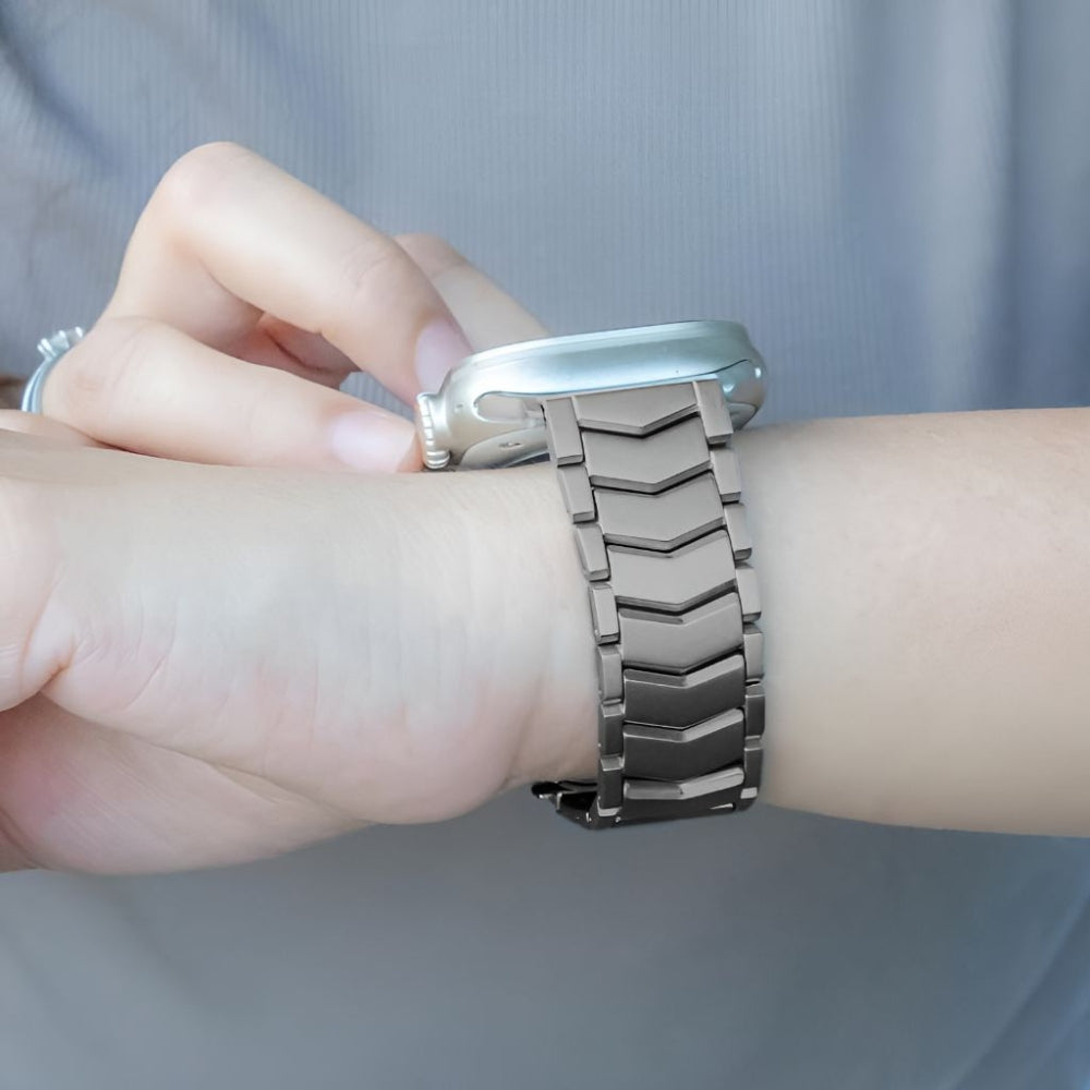 Tenax Titanium Steel Link Band - Astra Straps