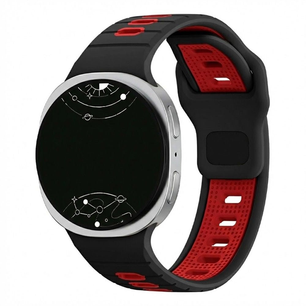 Aeris Duo - Tone Silicone Sport Watch Band - Astra Straps