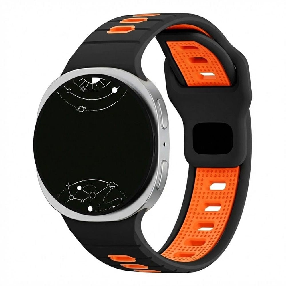 Aeris Duo - Tone Silicone Sport Watch Band - Astra Straps