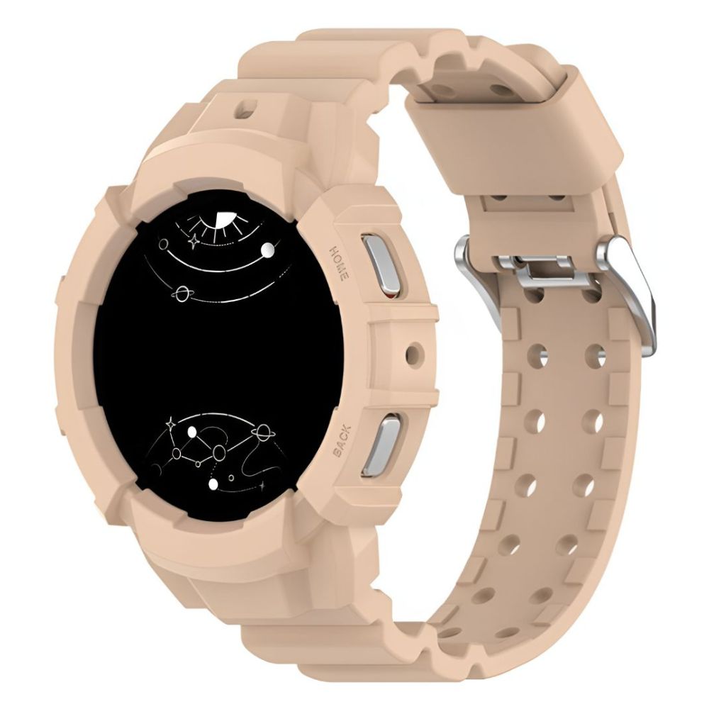 Artis Silicone Sports Band With Case For Galaxy Watch 4 and 5, Absolute ...