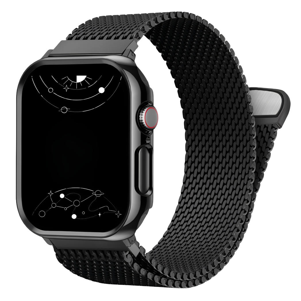 Ferrum Milanese Steel Magnetic Band With Case - Astra Straps