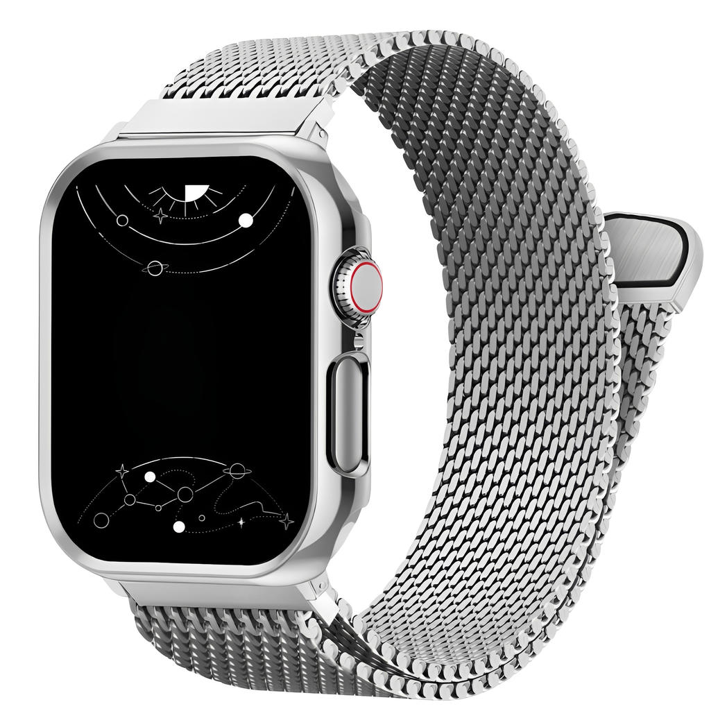 Ferrum Milanese Steel Magnetic Band With Case - Astra Straps