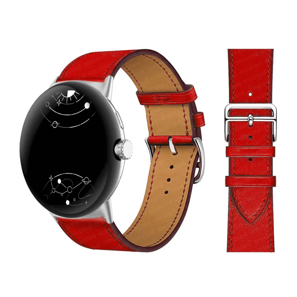 Festino Leather Band For Google Pixel Watch/Watch 3, Lightweight