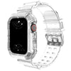 Glacier Transparent Silicone Stylish Band + Case