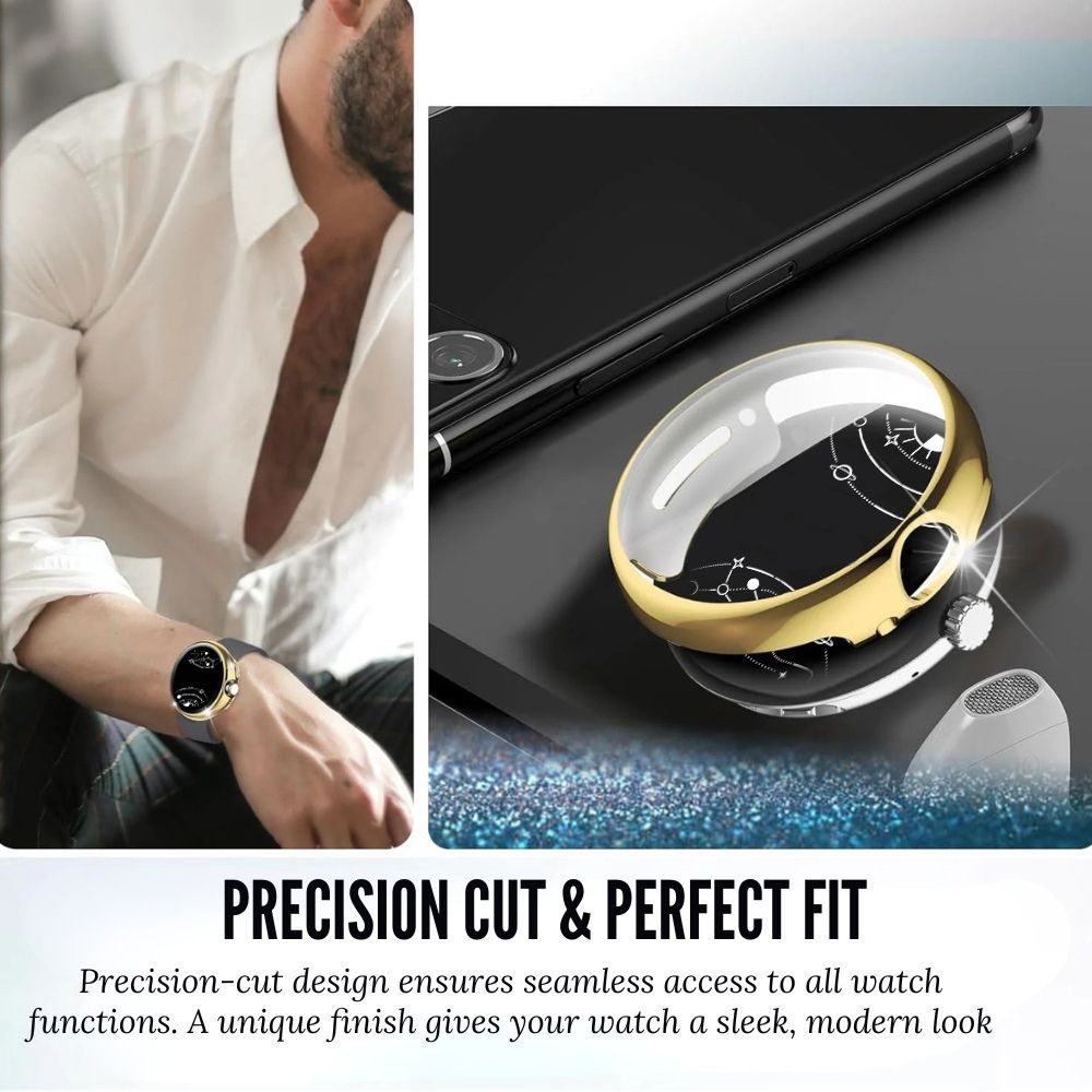Infero 360 Soft TPU Bumper Case for Google Pixel Watch - Astra Straps
