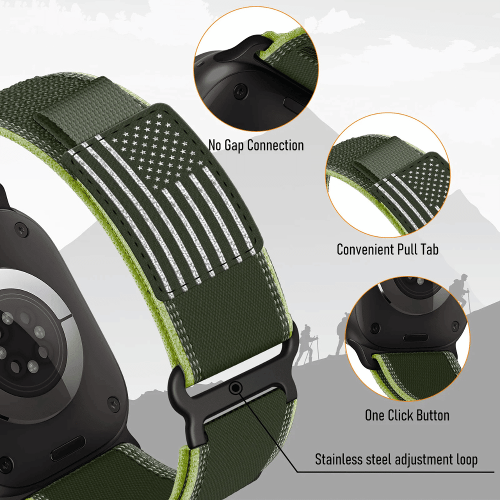 Iter Trail Loop Nylon Apple Watch Band - Astra Straps