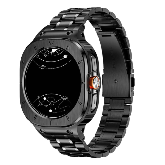 Laudo Stainless Steel Band With Case for Galaxy Watch Ultran - Astra Straps