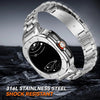 Laudo Stainless Steel Band With Case for Galaxy Watch Ultran - Astra Straps