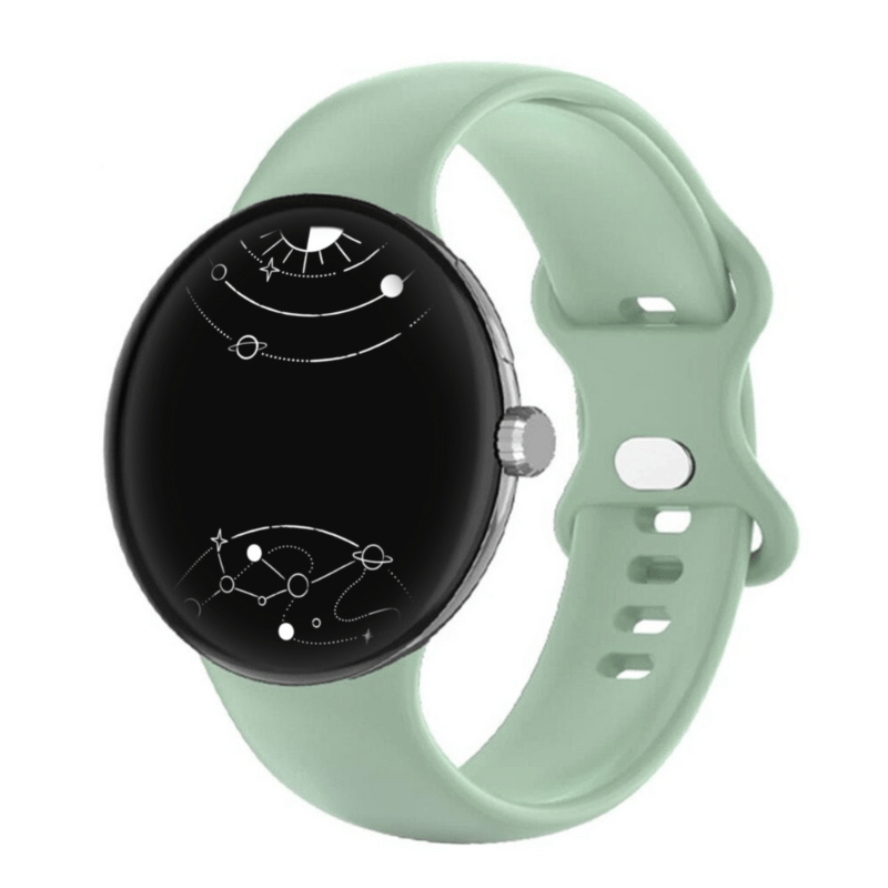 Amavi No Gap Silicone Sports Band For Google Pixel Active Watch - Astra Straps