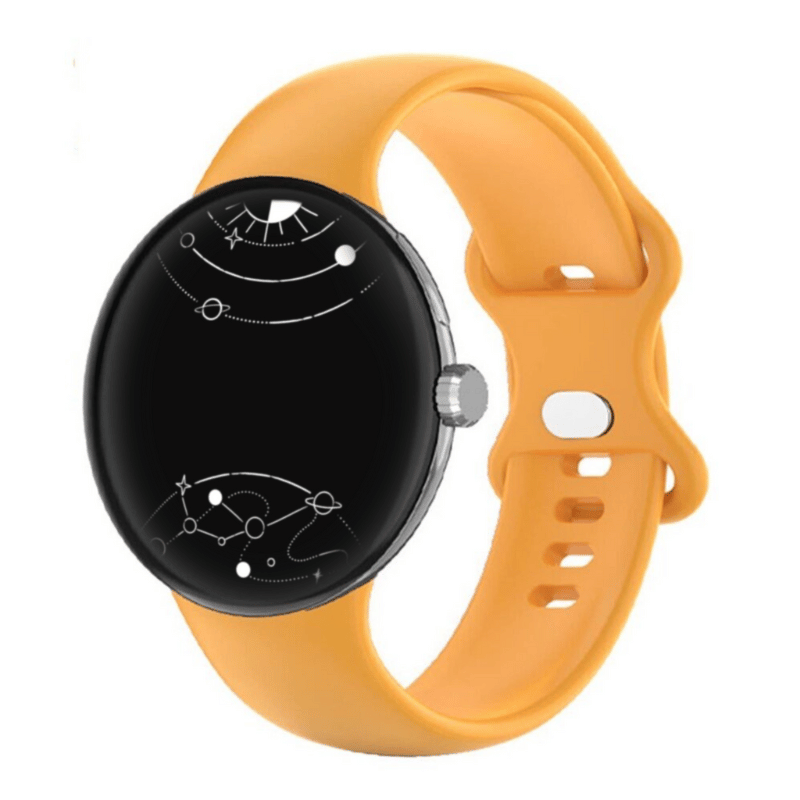 Amavi No Gap Silicone Sports Band For Google Pixel Active Watch - Astra Straps