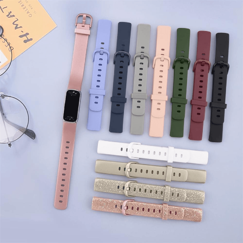 Barbara Silicone Sports Fitbit Luxe Band - Astra Straps