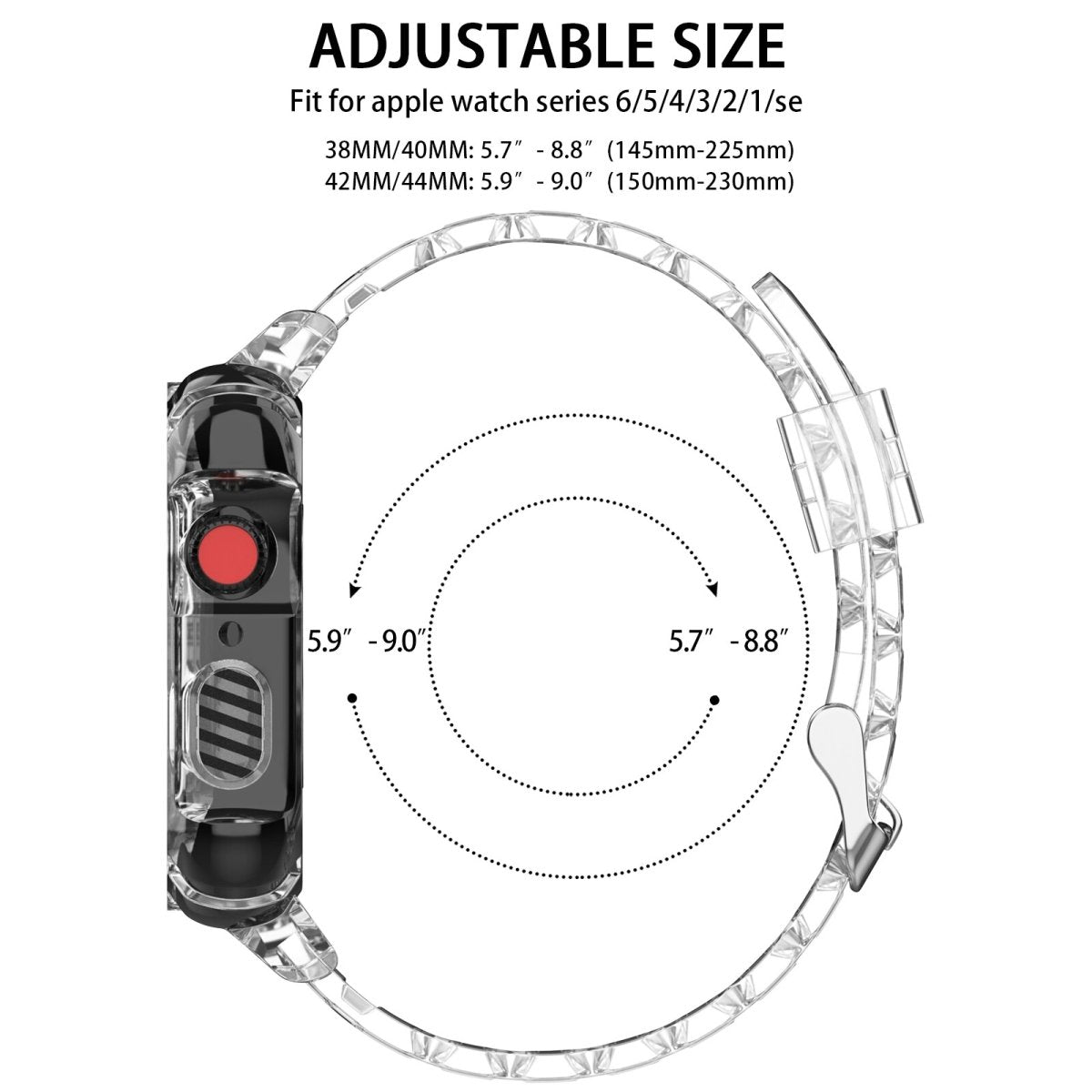 Dicere Silicone Band + Case - Astra Straps