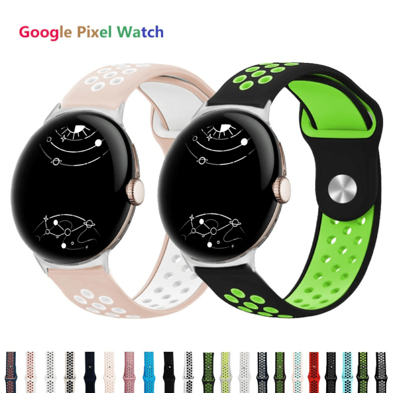 Merui Silicone Sports Band For Google Pixel Watch - Astra Straps