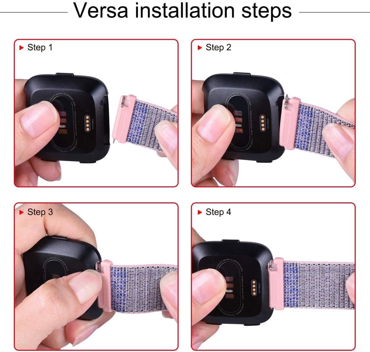 Relevare Nylon Band Fitbit Versa - Astra Straps